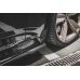 Накладки сплиттеры на пороги на Audi RS5 B9 рестайл